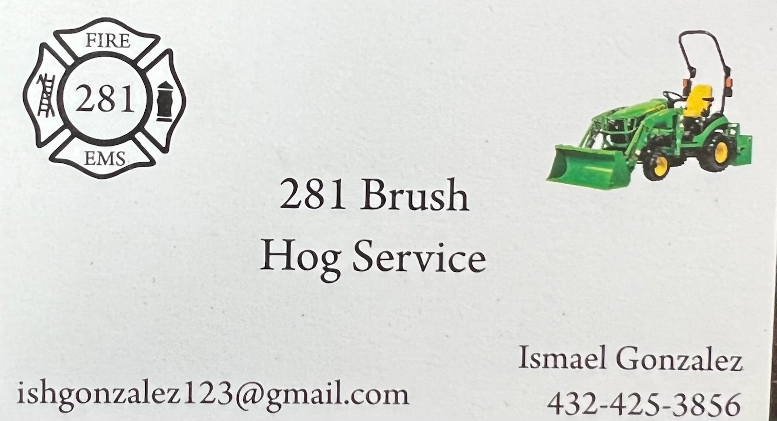 Avatar for F281 Brush Hog service