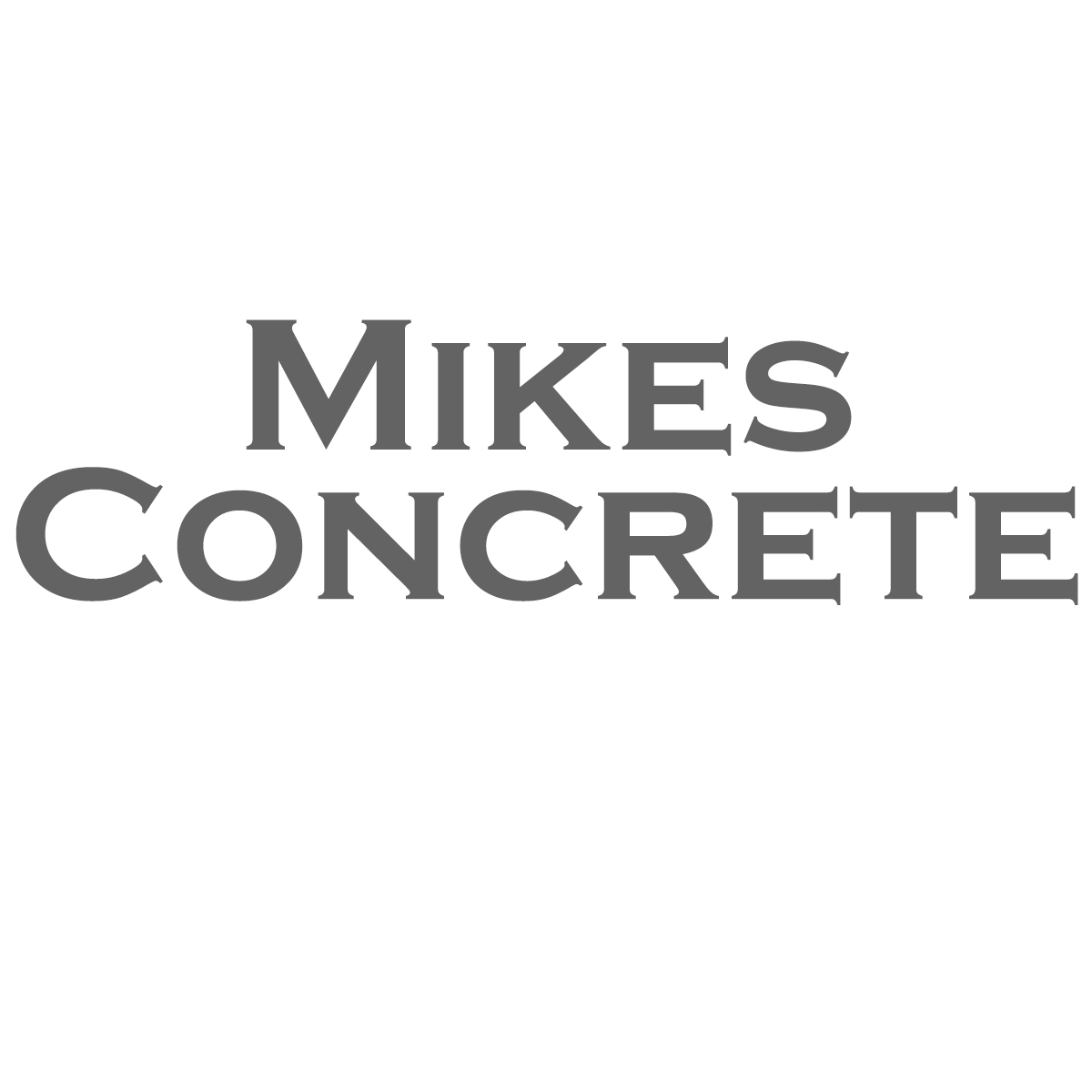 Mikes Concrete logo
