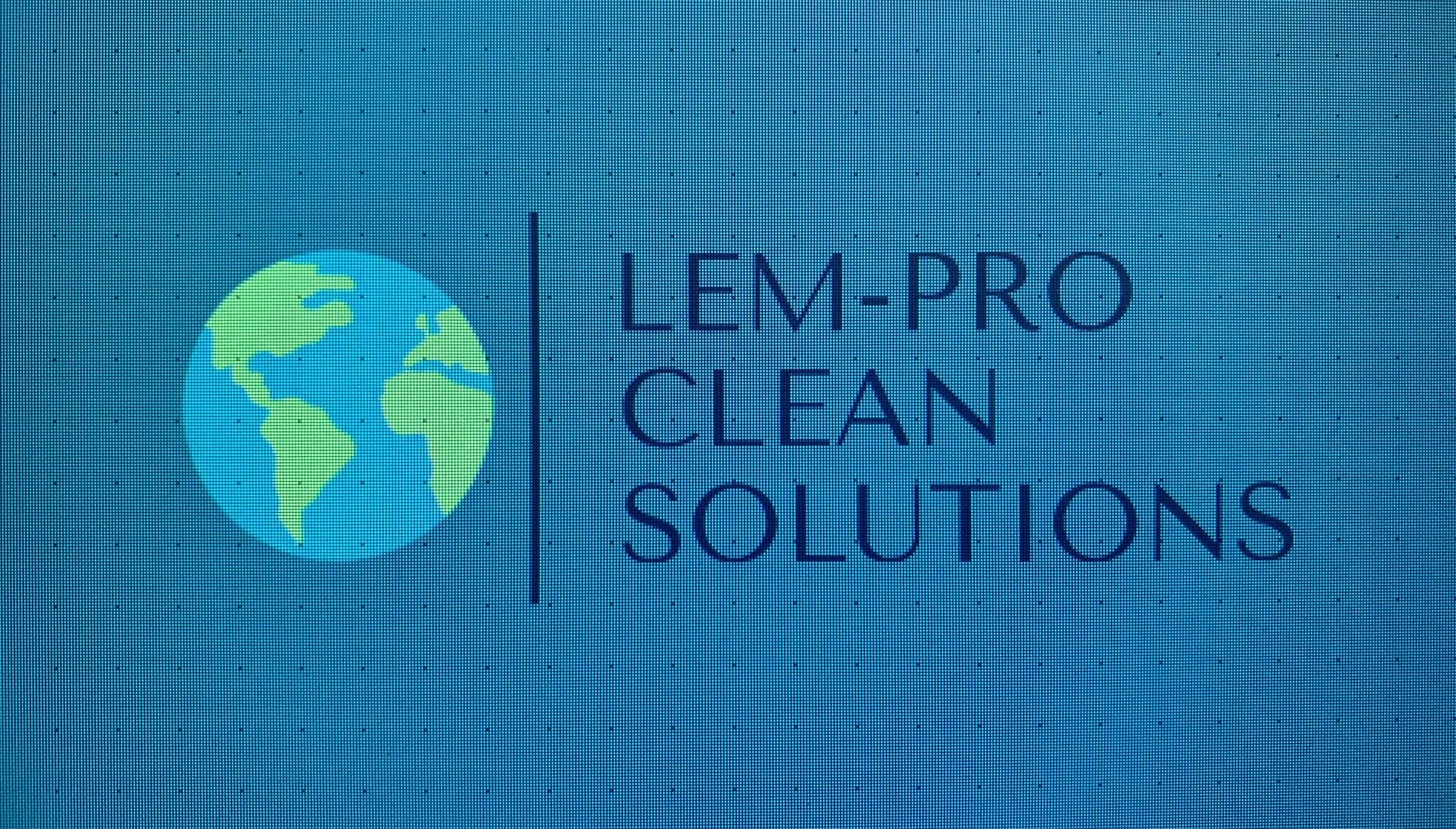 LEM-PRO CLEAN SOLUTIONS logo
