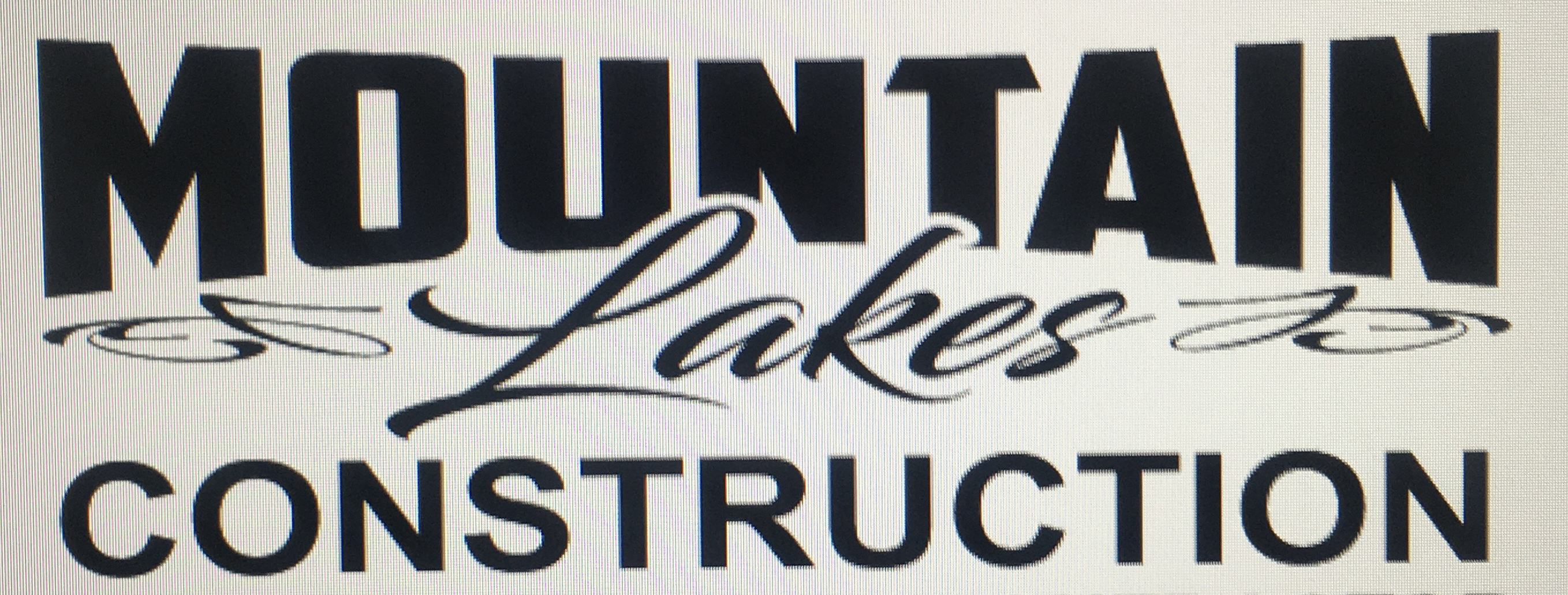 Logo for Mountain Lakes Construction
