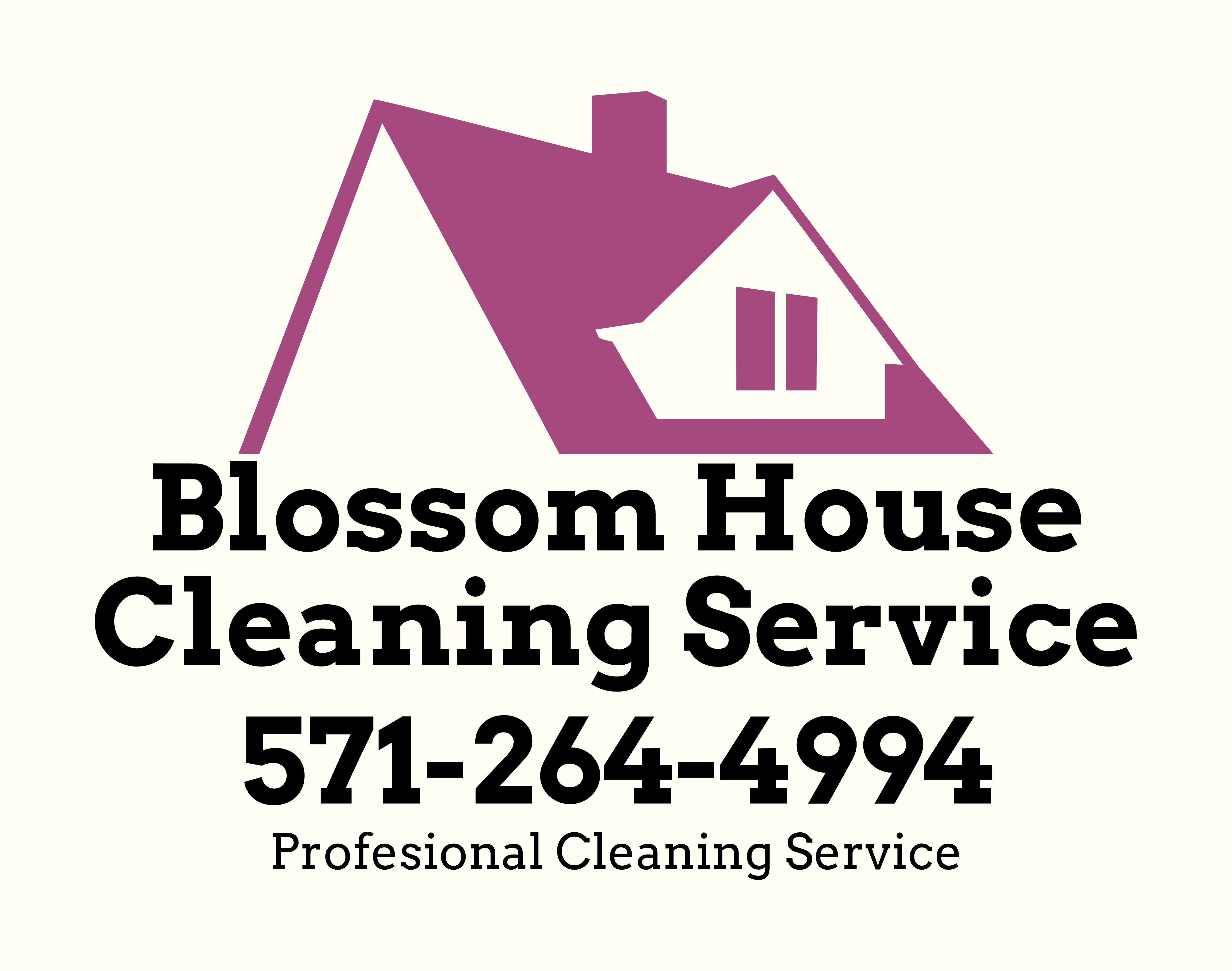 Logo for Blossom House Cleaning