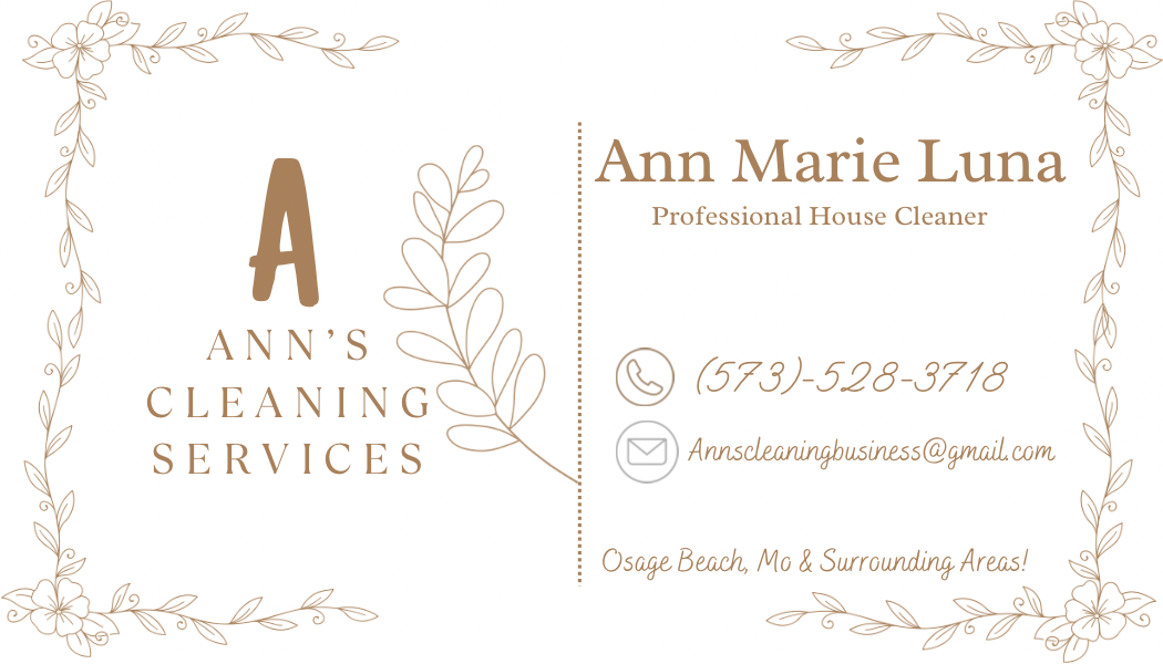 Anns Cleaning Business logo