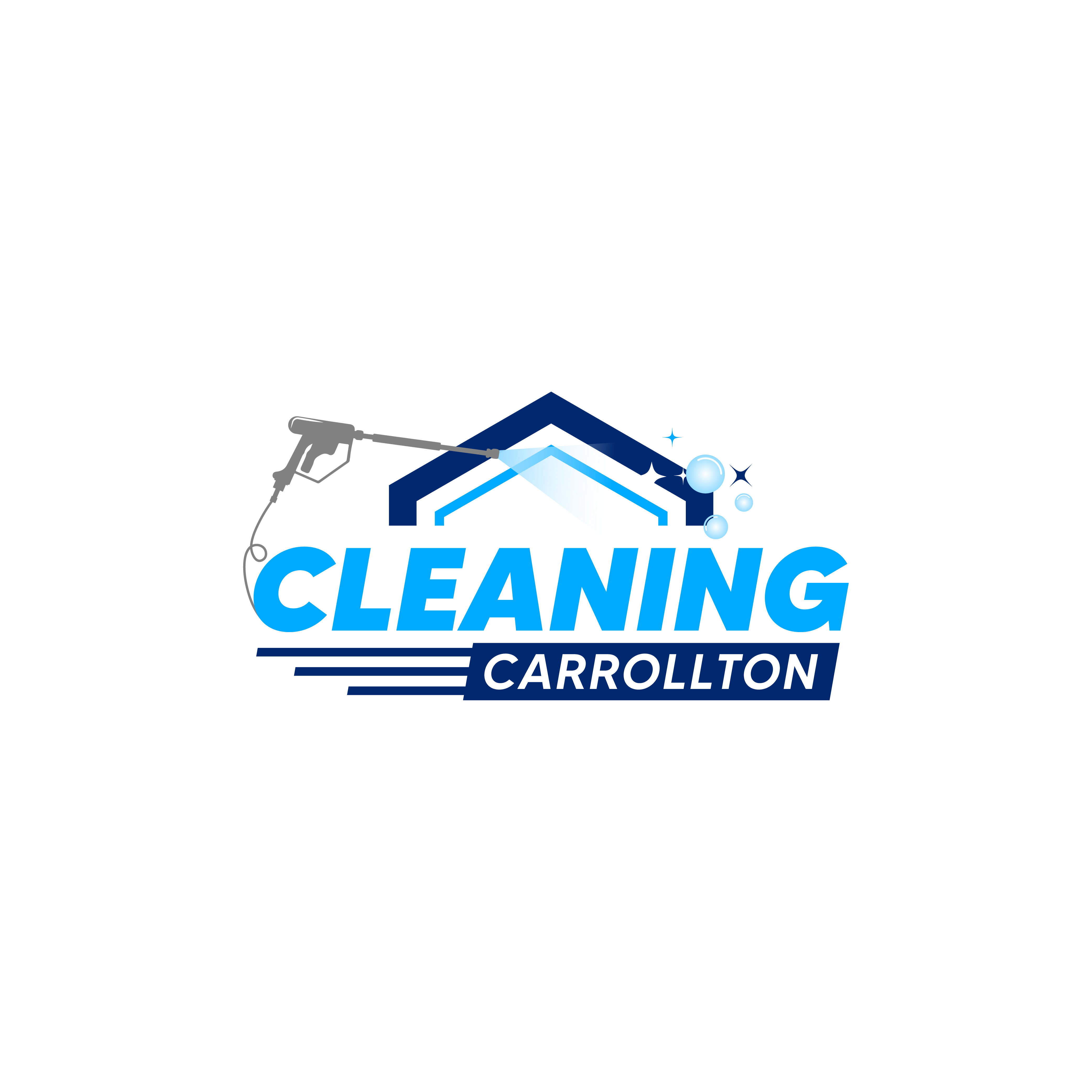 Logo for cleaning Carrollton