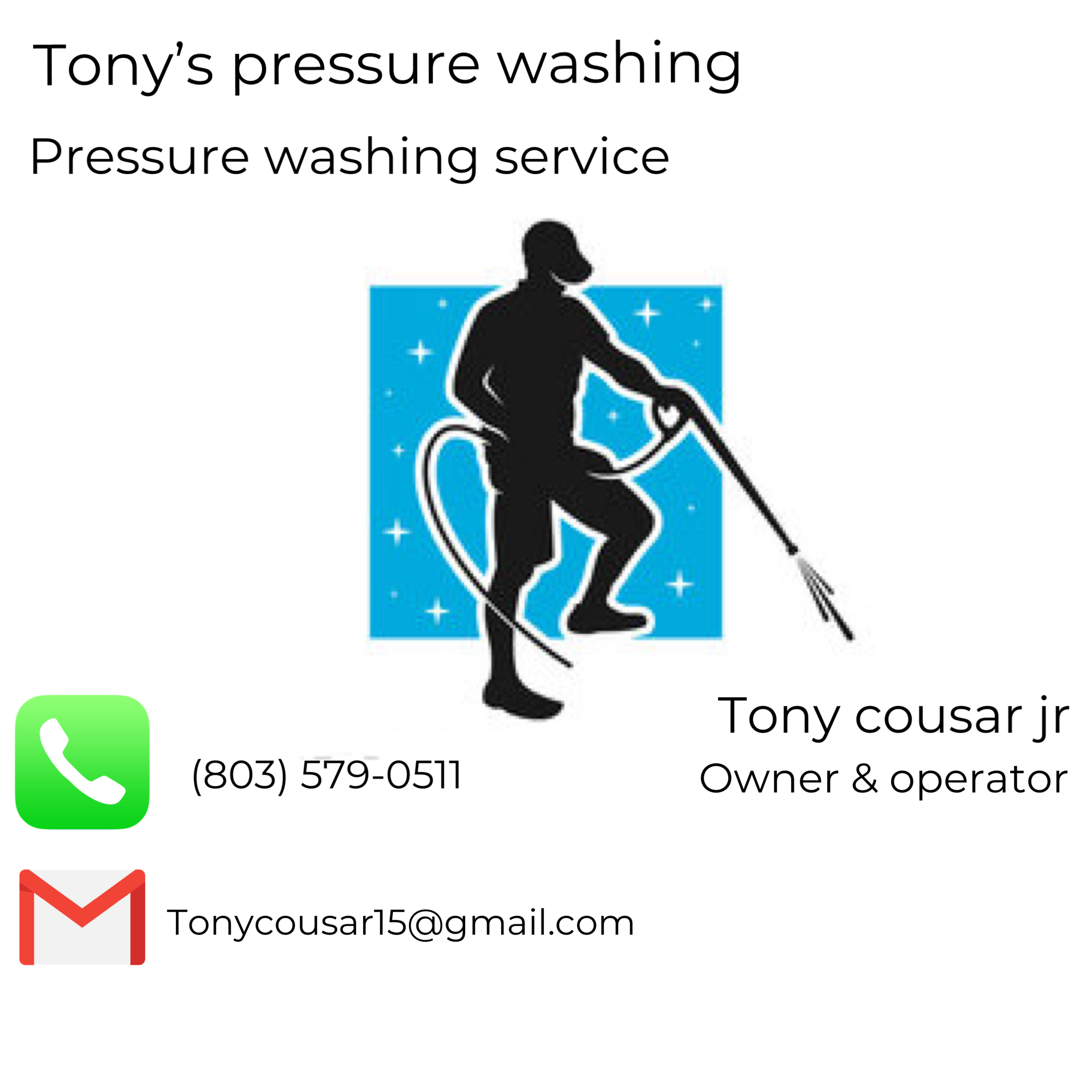 Avatar for Tony pressure washing