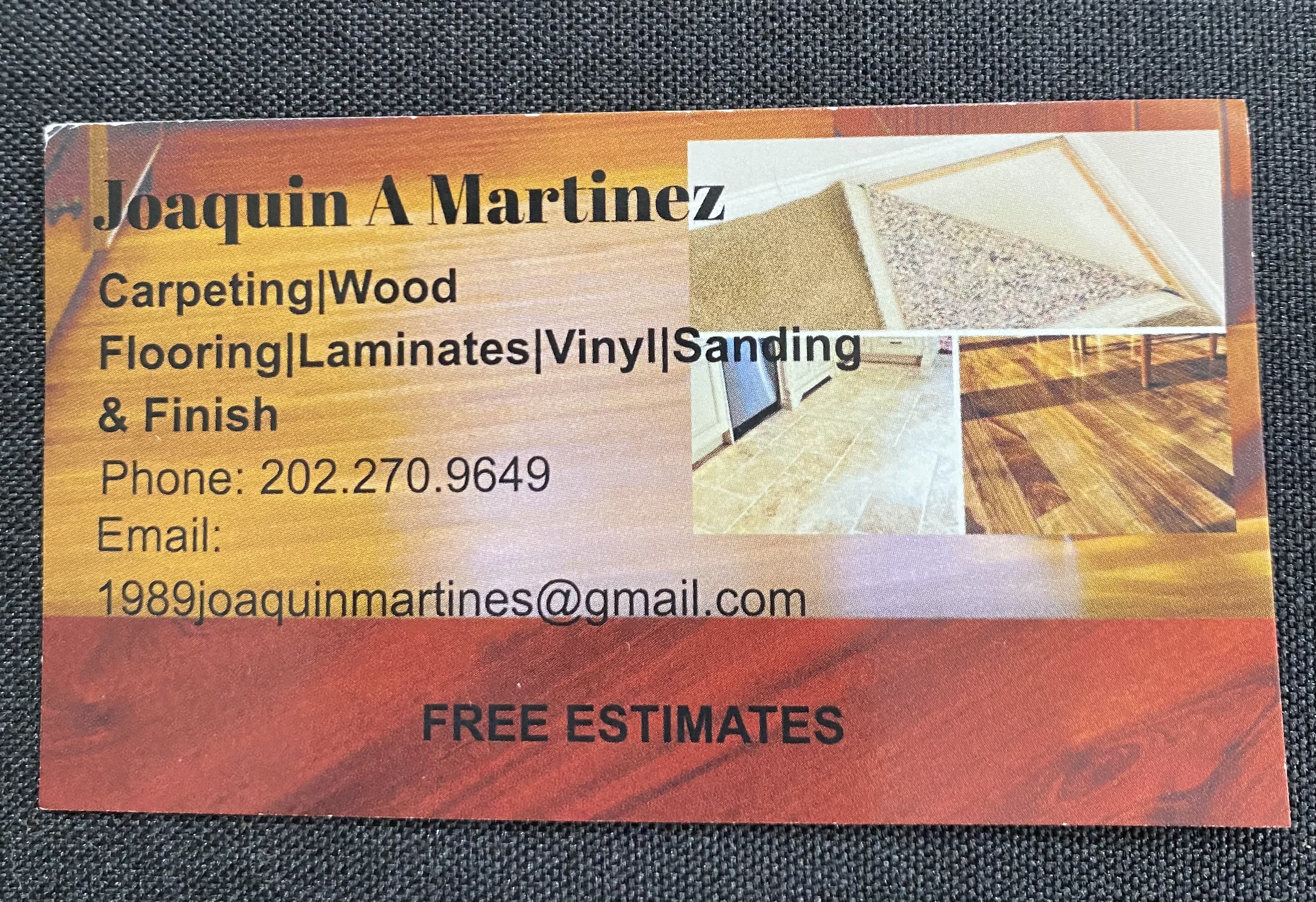 Joaquin Martinez Flooring logo