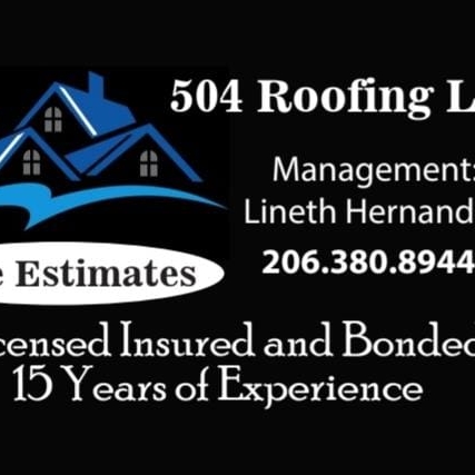 504 roofing llc logo