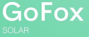Logo for GoFox Solar