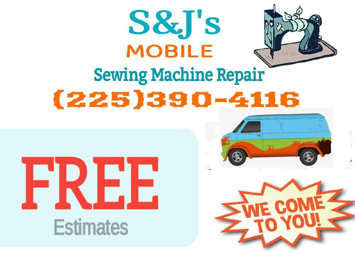 S&J's Sewing Repair logo