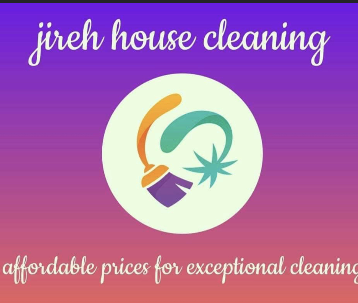 Jireh house cleaning logo