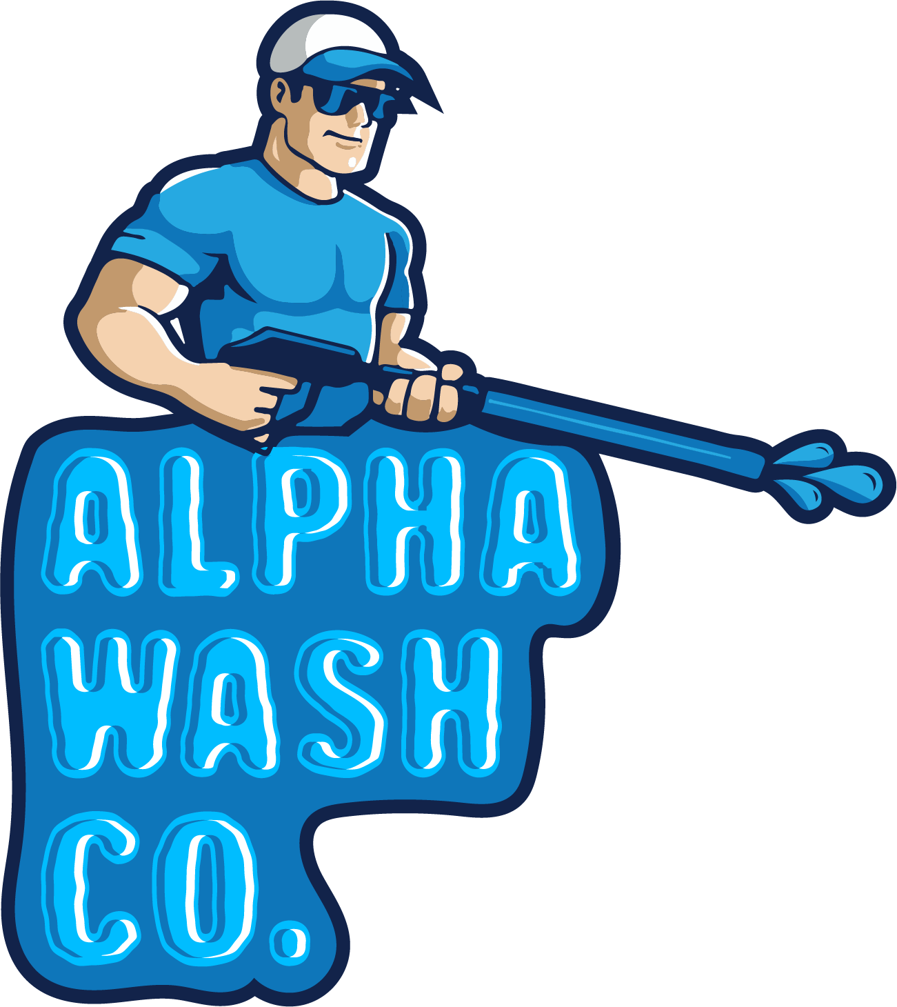 Logo for Alpha Wash Co, LLC