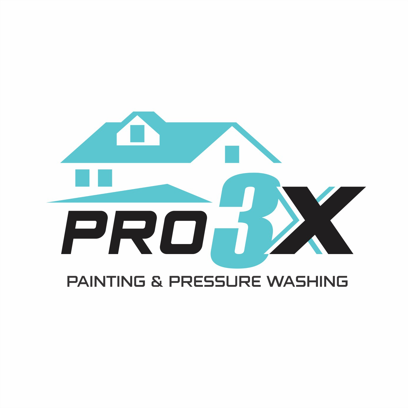 PRO3X PAINTING & PRESSURE WASHING logo