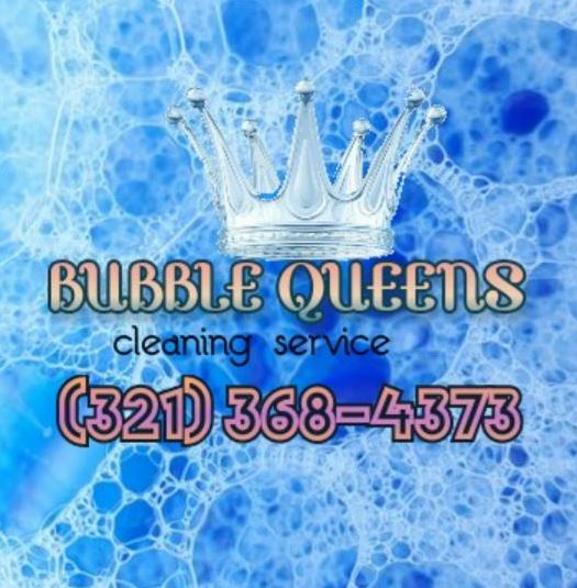Logo for Bubble Queens Cleaning Service