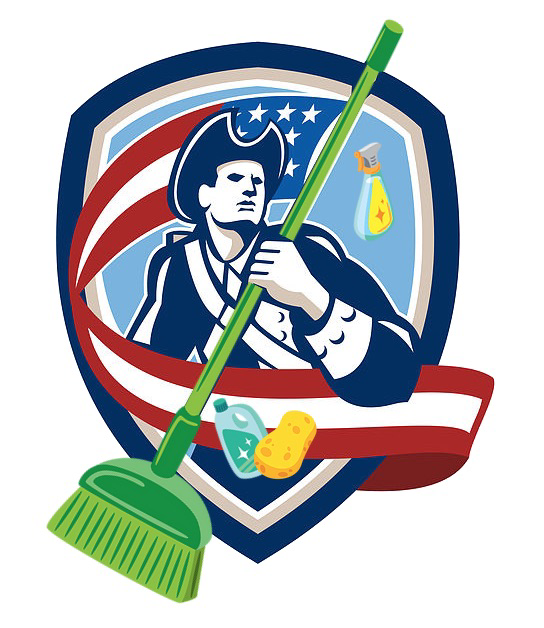 Cleaning Patriot logo
