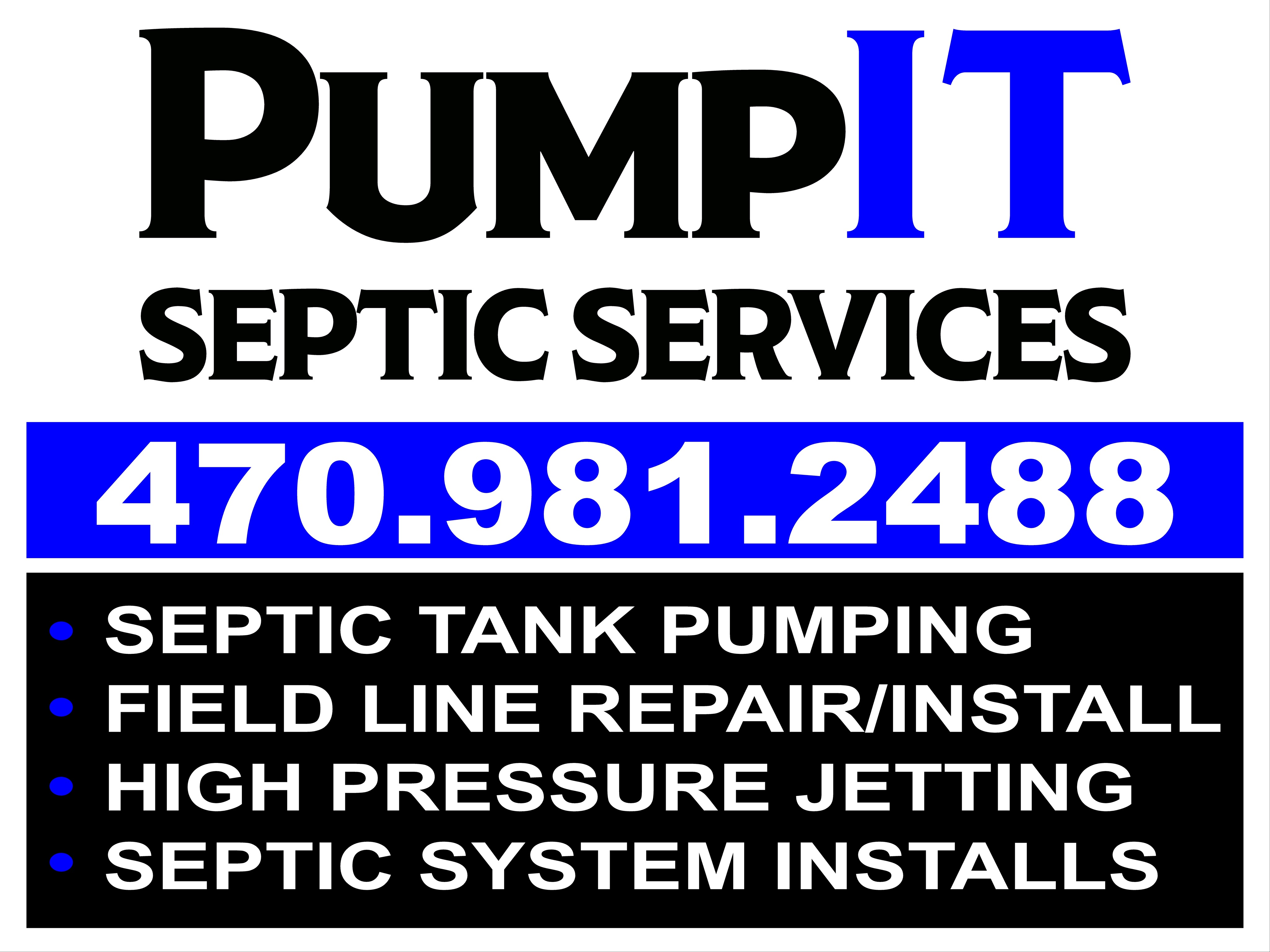 PumpIt septic Septic Service LLC logo