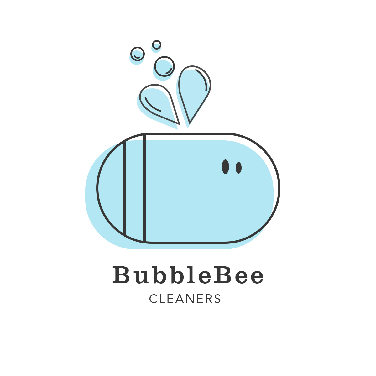 Logo for BUBBLE BEE CLEANERS