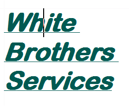 White Bros. Services logo