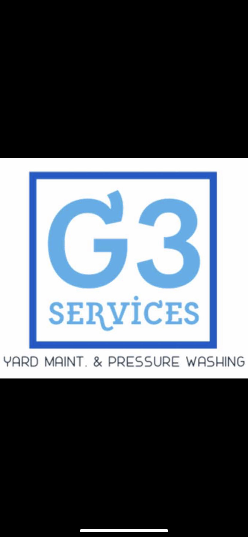 G3 services pressure washing logo