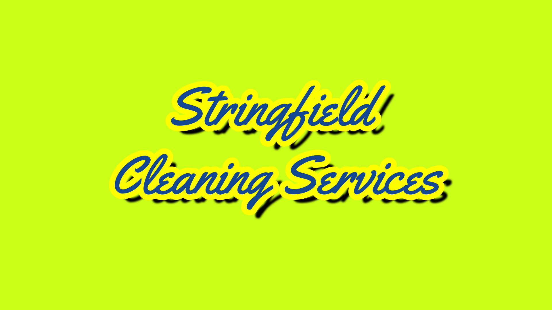 Stringfield Cleaning Services logo