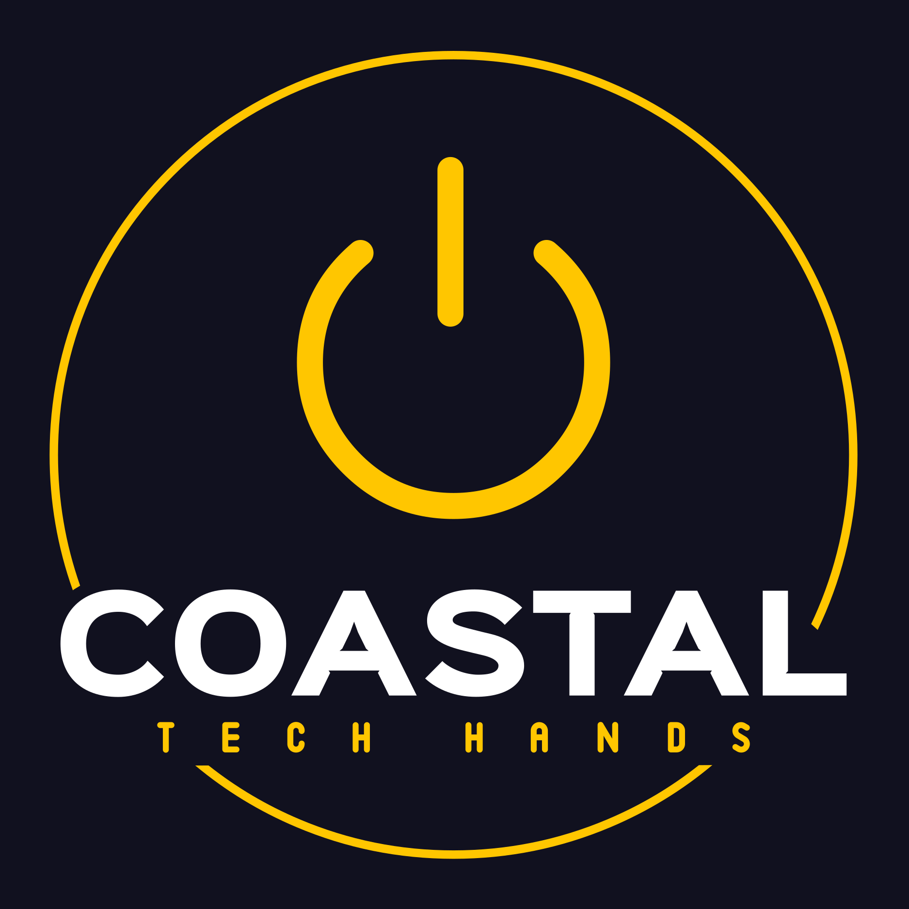 Coastal Tech Hands logo
