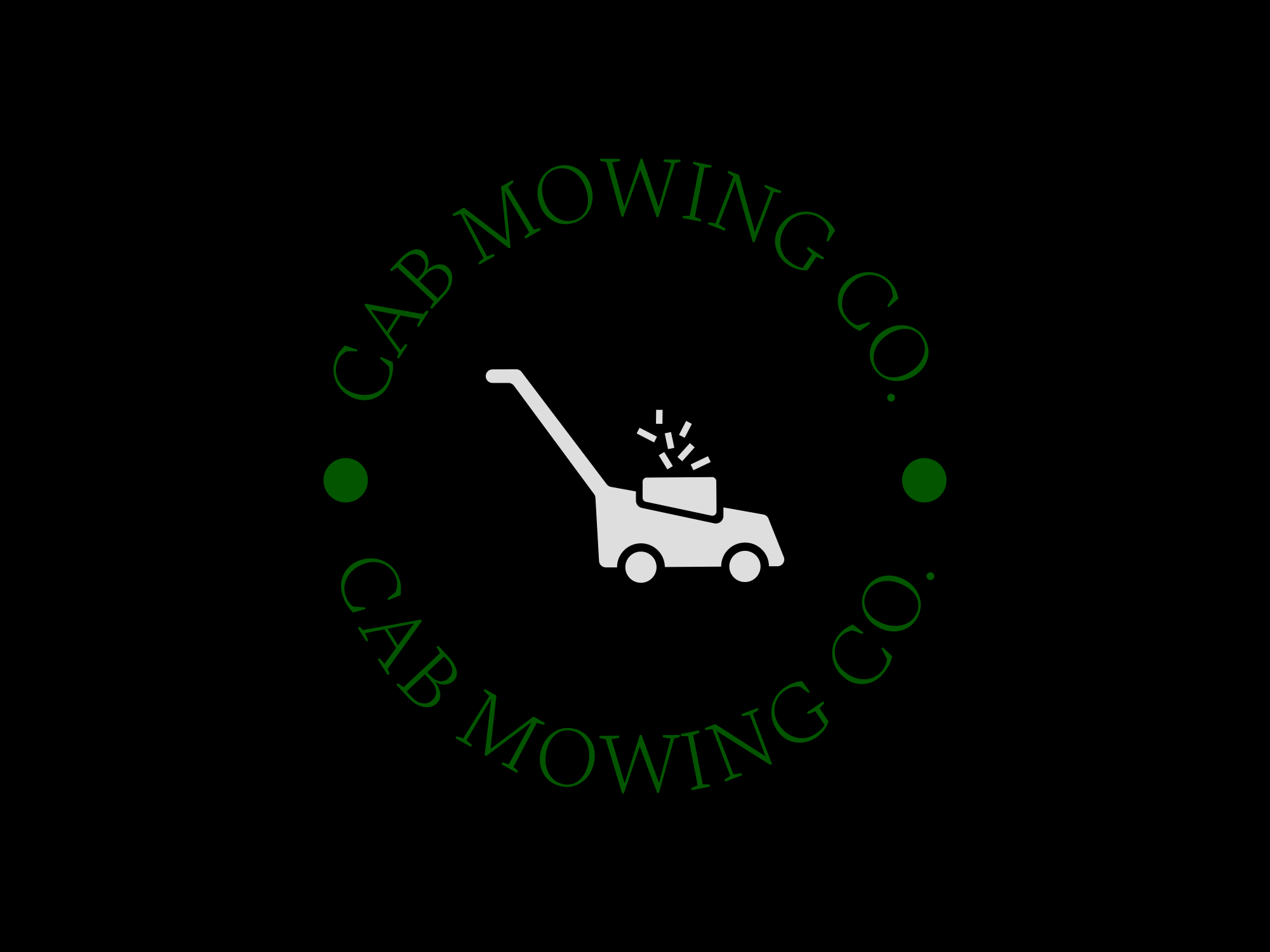 CAB Mowing Co. logo