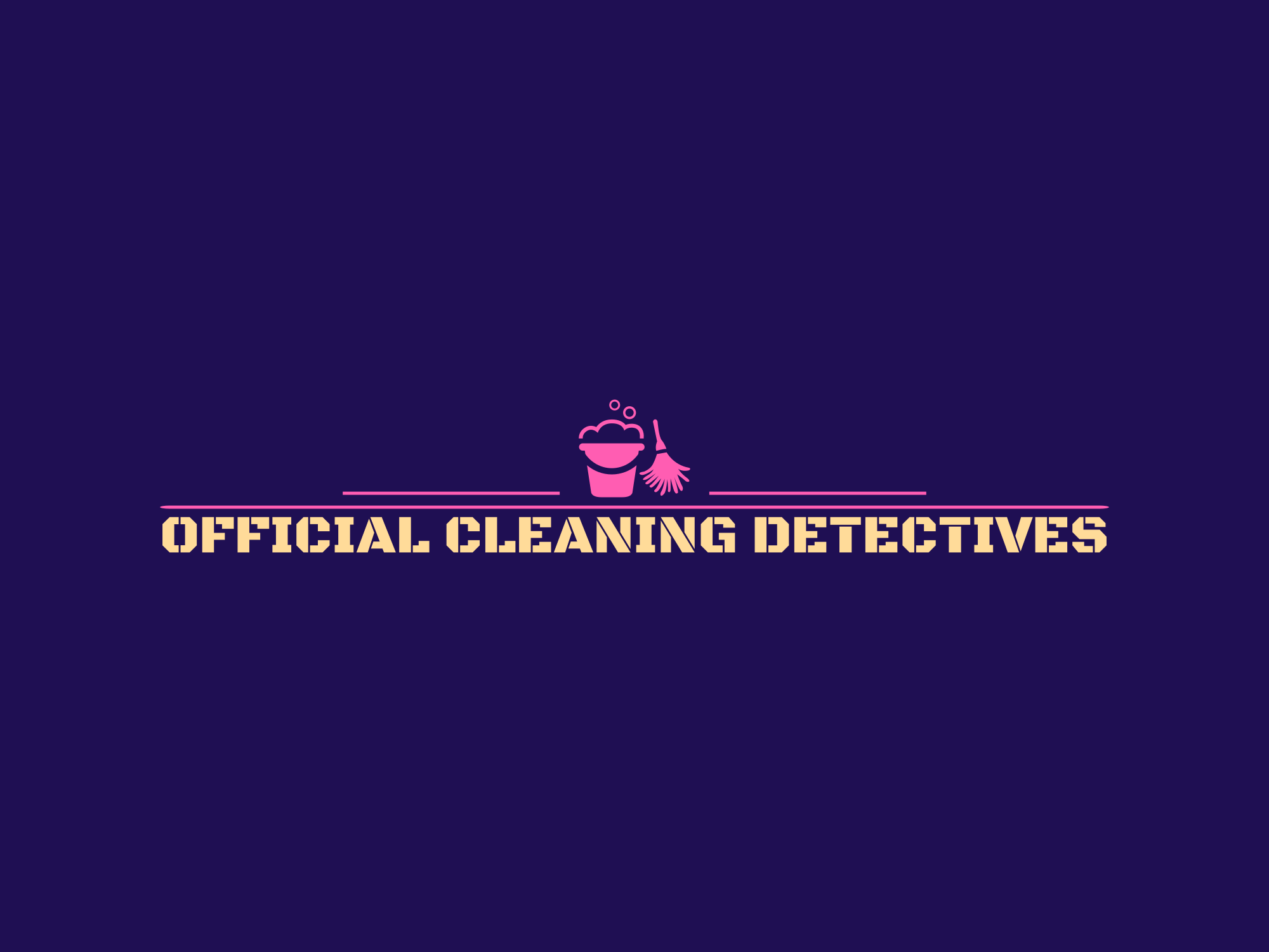 Official Cleaning Detectives logo