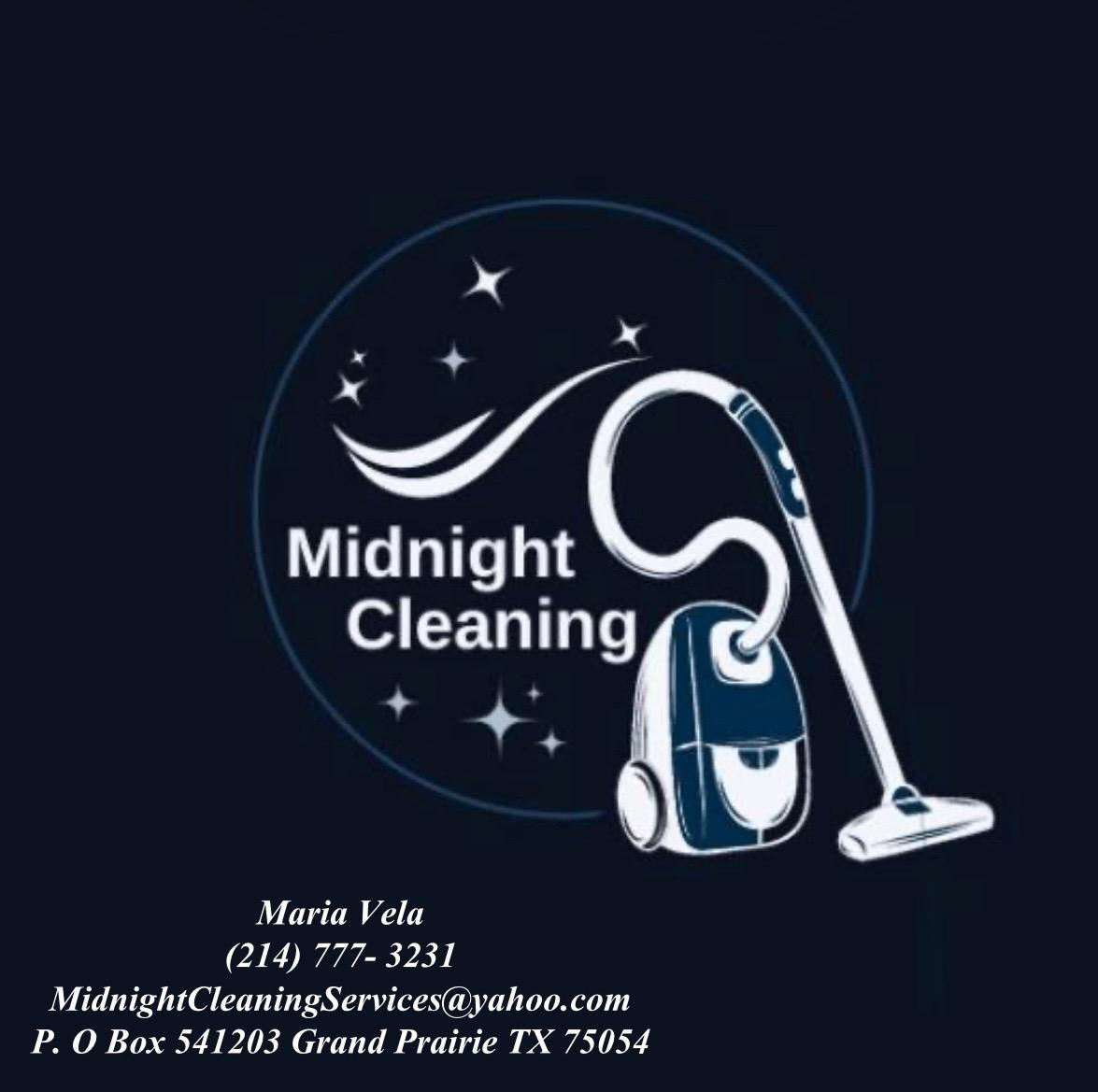 Midnight Cleaning Services logo