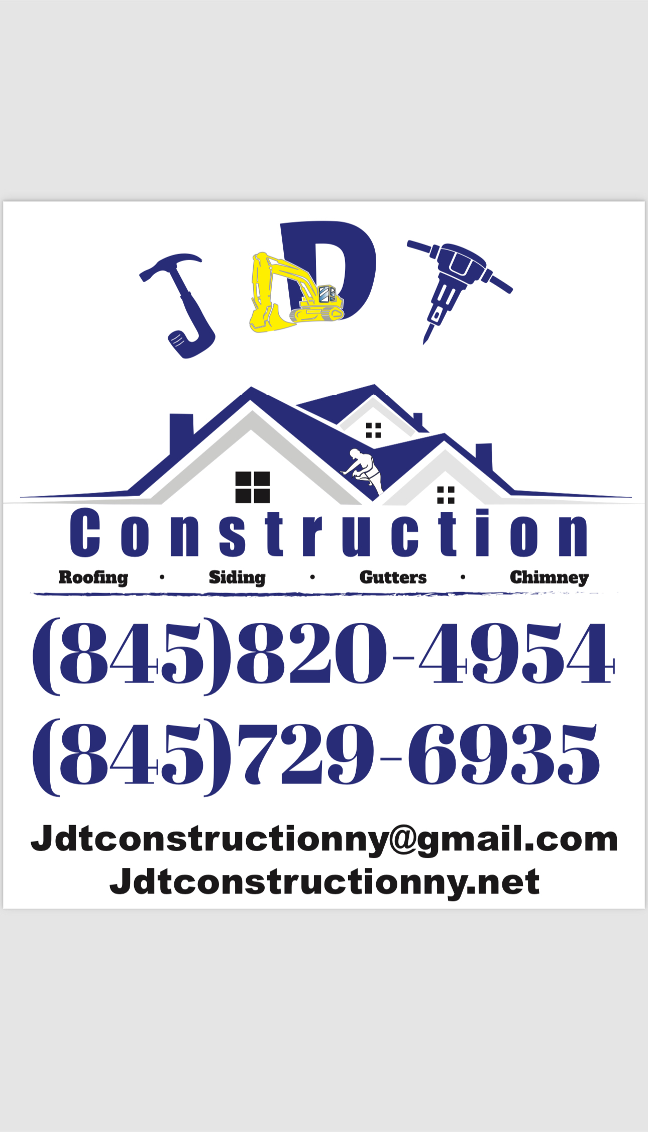 JDT Construction and Carpentry logo