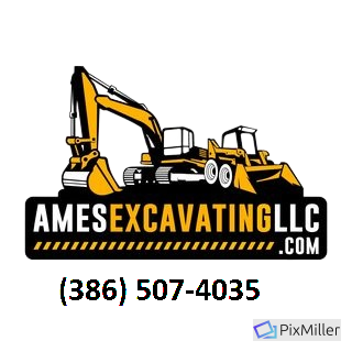 Ames Excavating and Landscaping llc logo