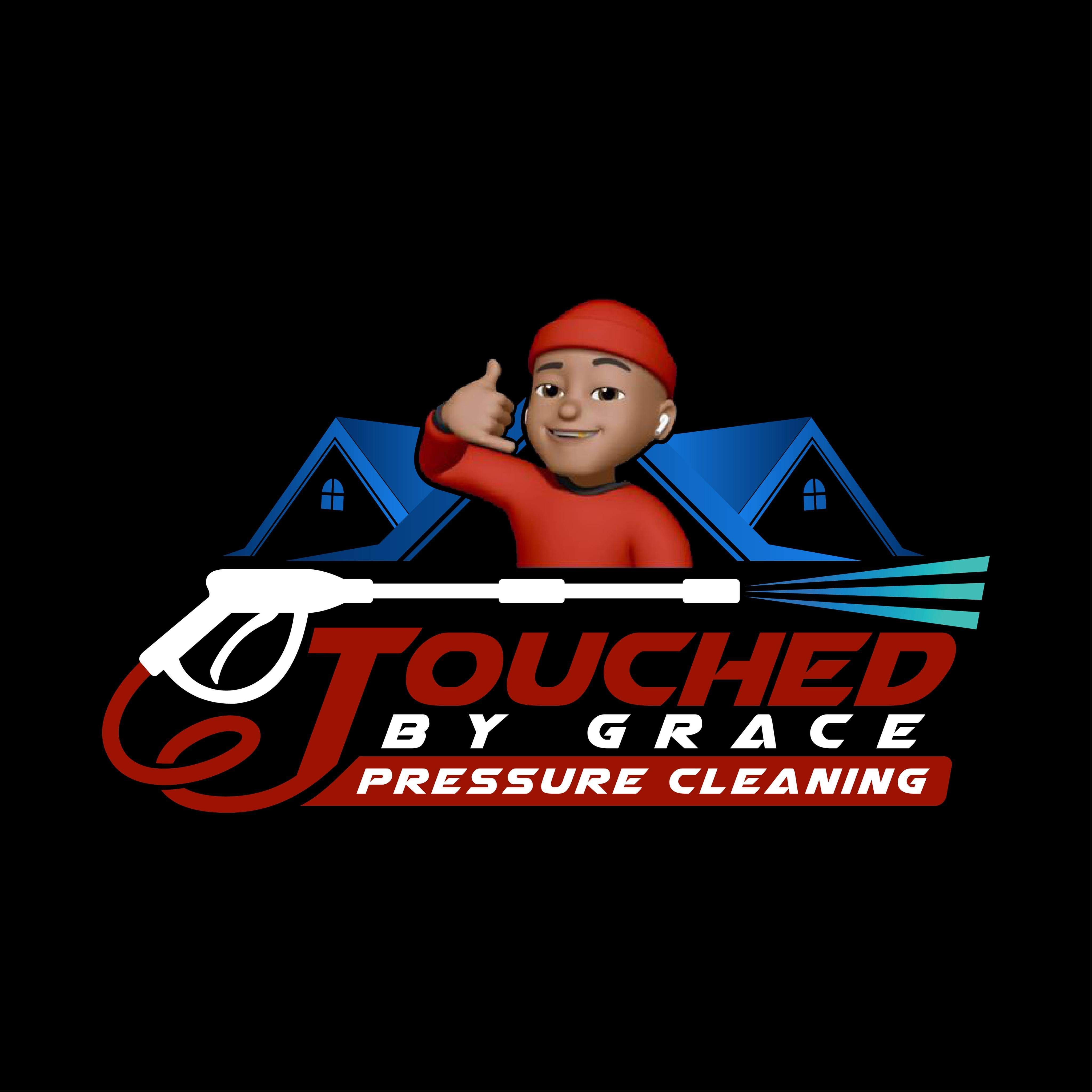 Touched by grace pressure cleaning logo