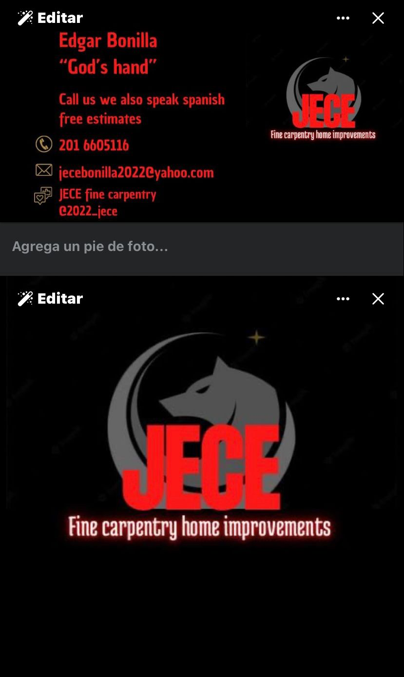 JECE Fine Carpentry Home Improvements llc logo