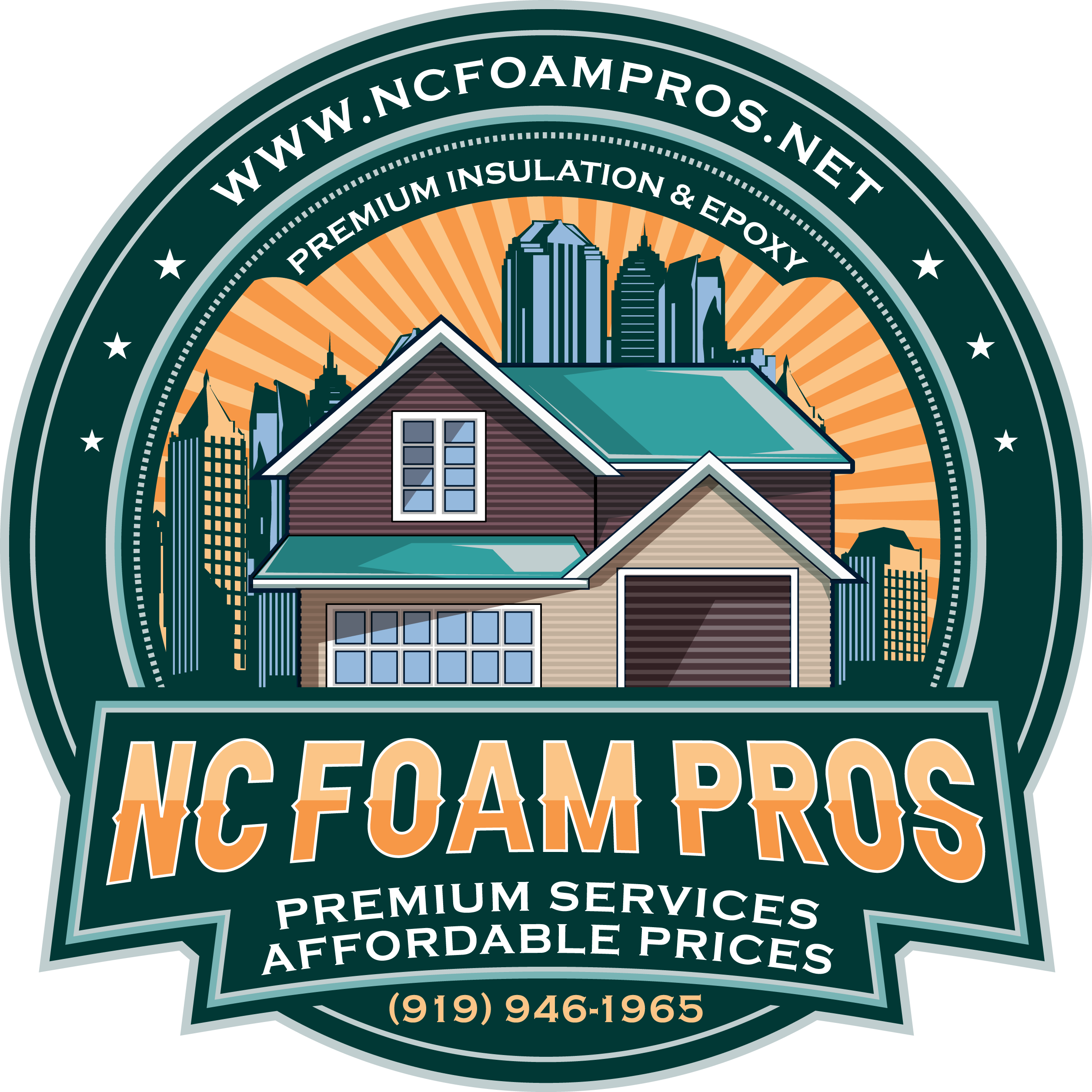 NC FOAM PROS logo