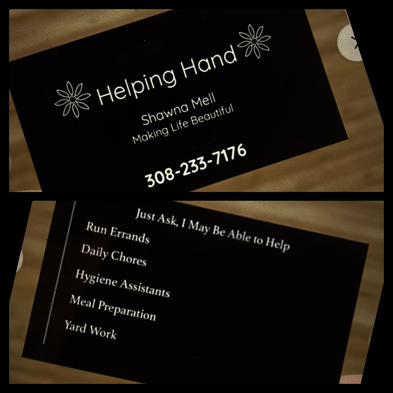 Helping hands logo