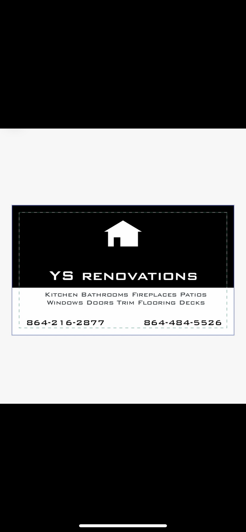 YS Renovations logo