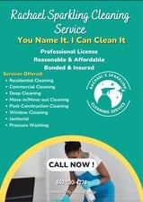 Avatar for Rachael's Sparkling Cleaning Service