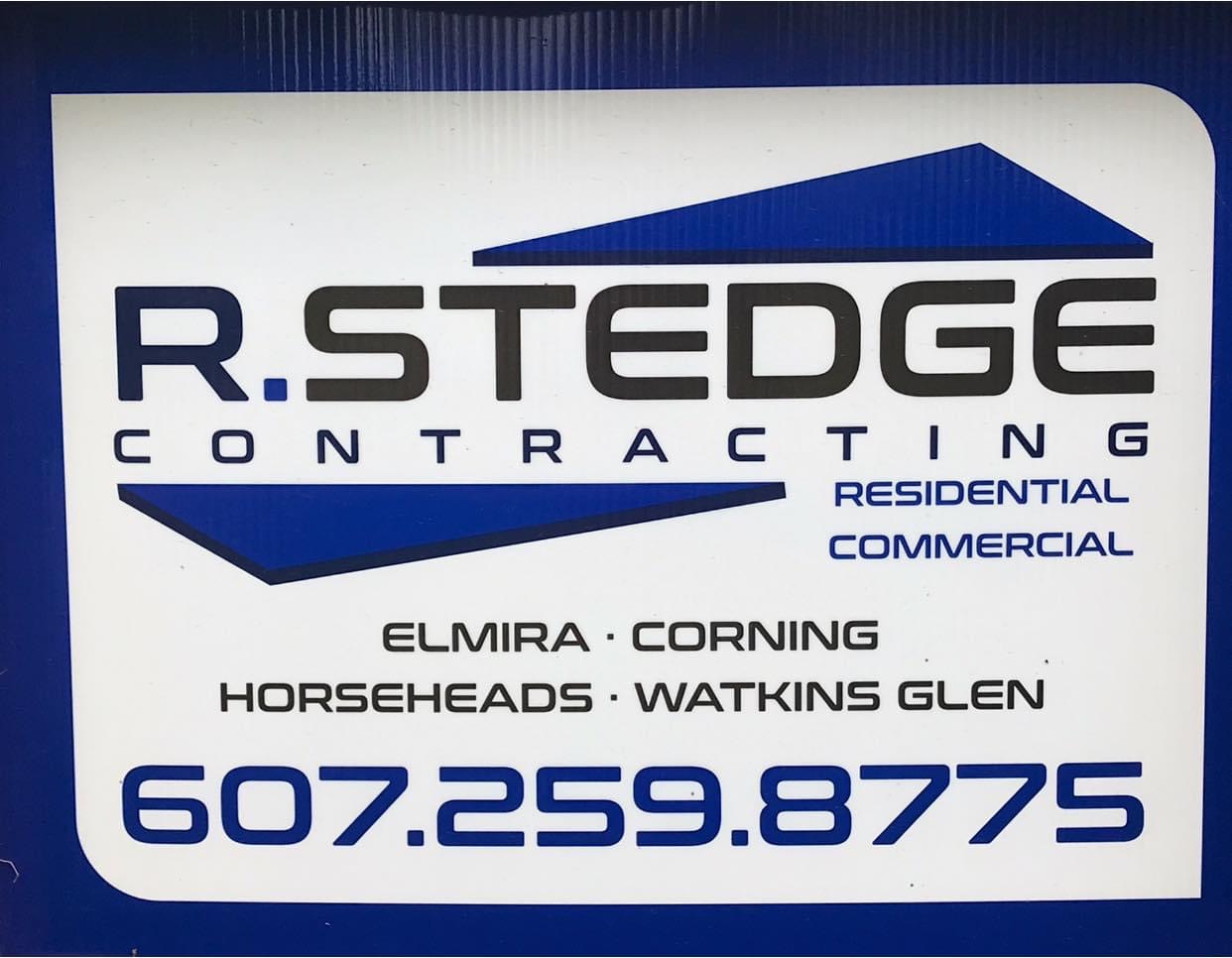 R Stedge Contracting logo