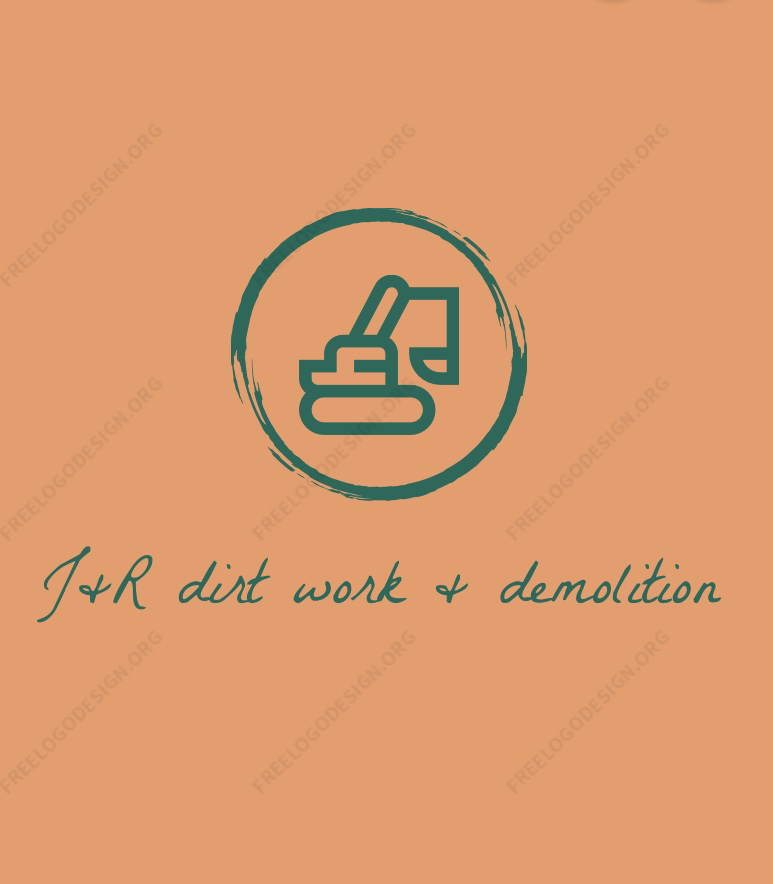 J&R dirt work & demolition logo