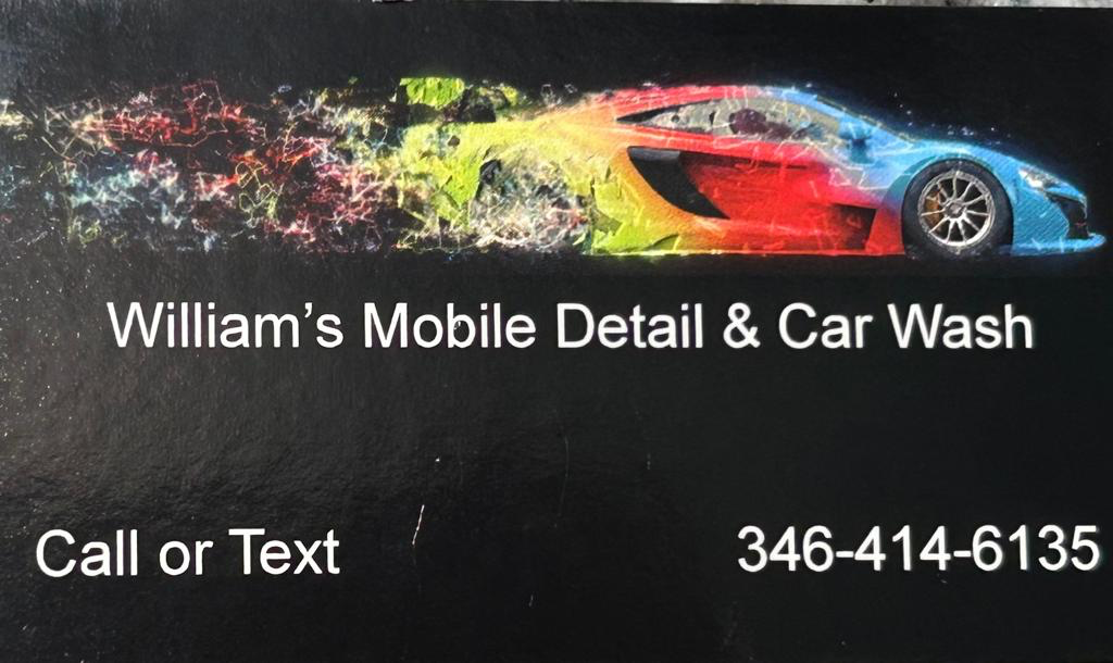 Williams Mobile detailing and car wash logo