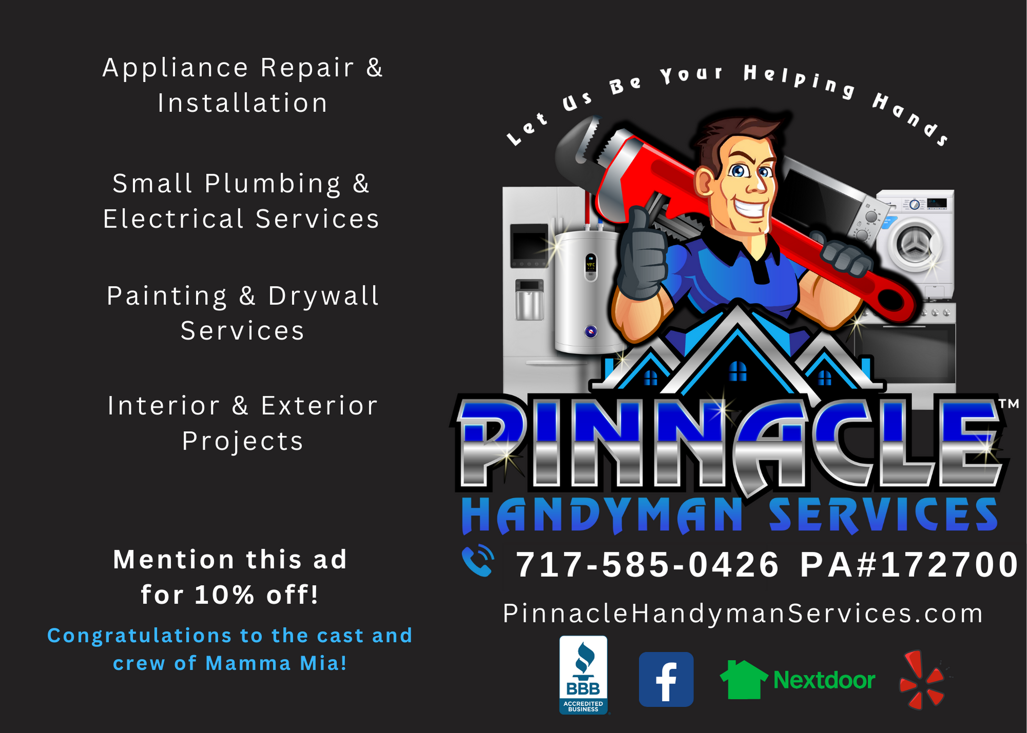 Logo for Pinnacle Handyman Services