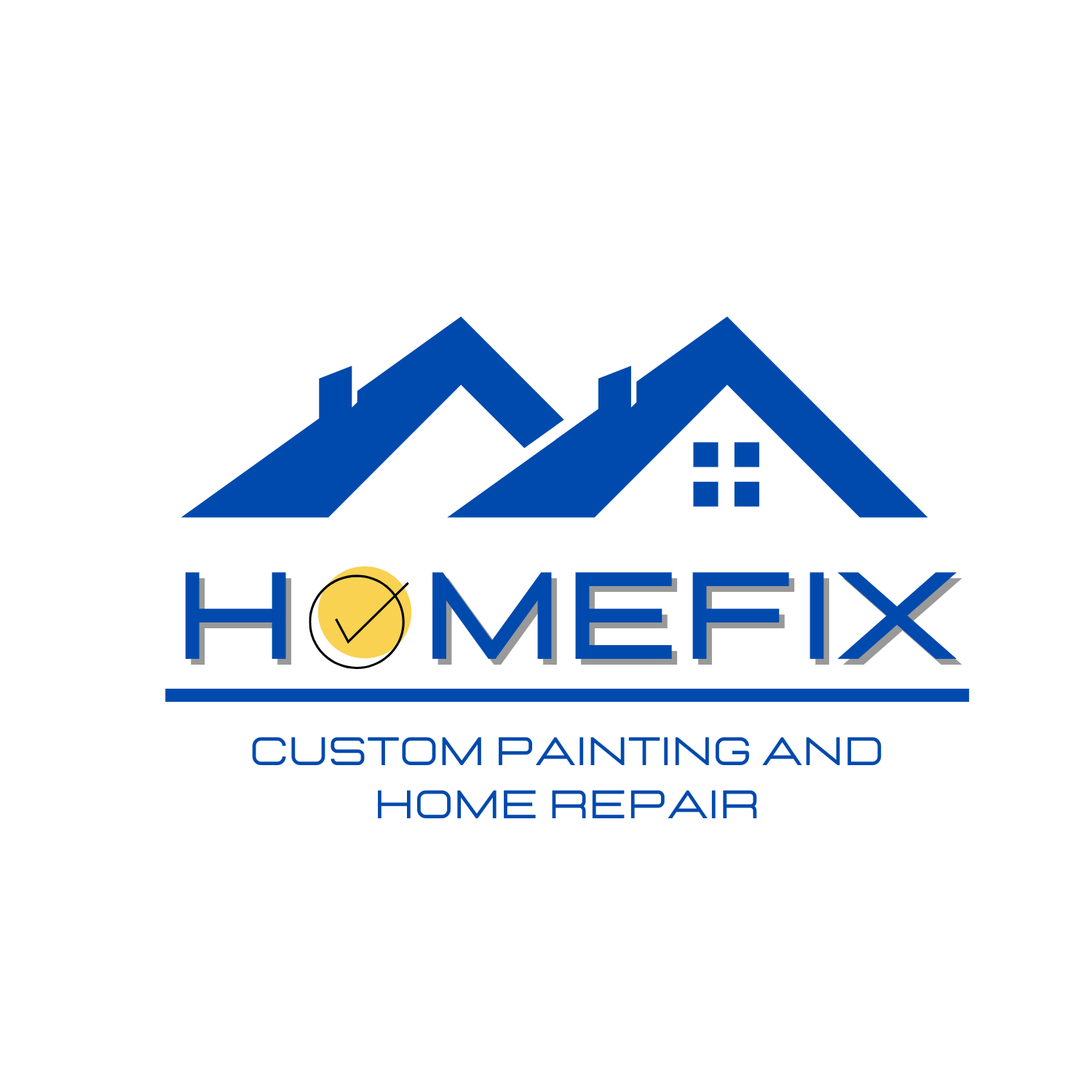 HOMEFiX Custom Painting and Home Repair logo