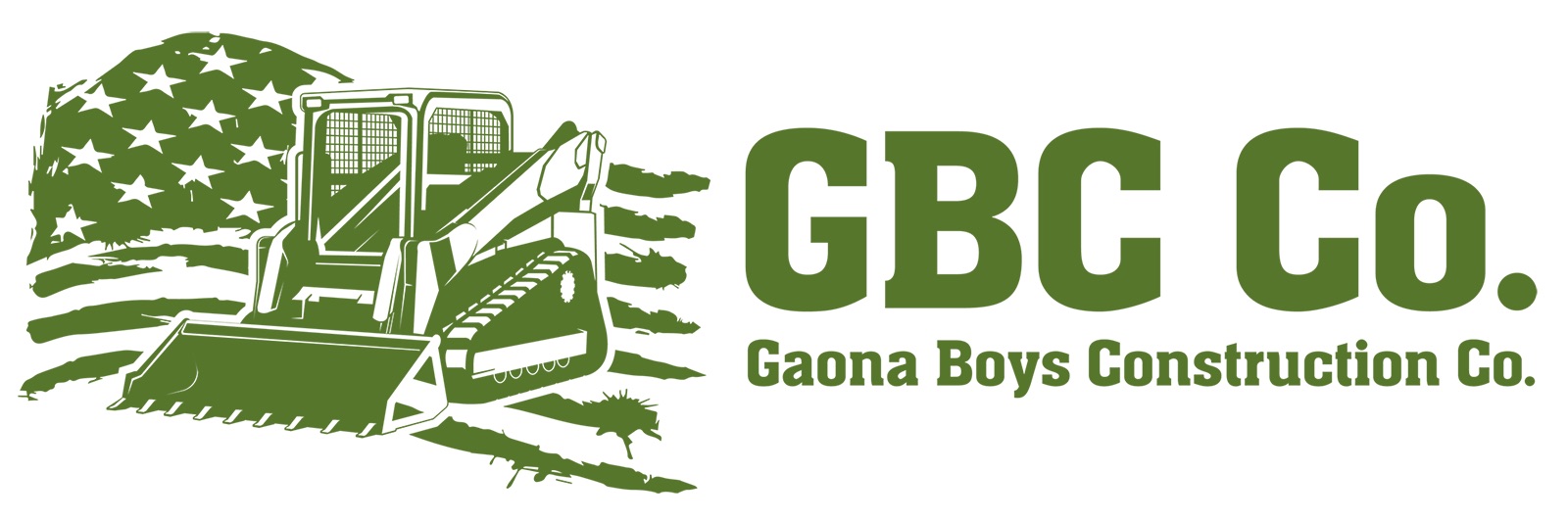Gaona boys construction co logo