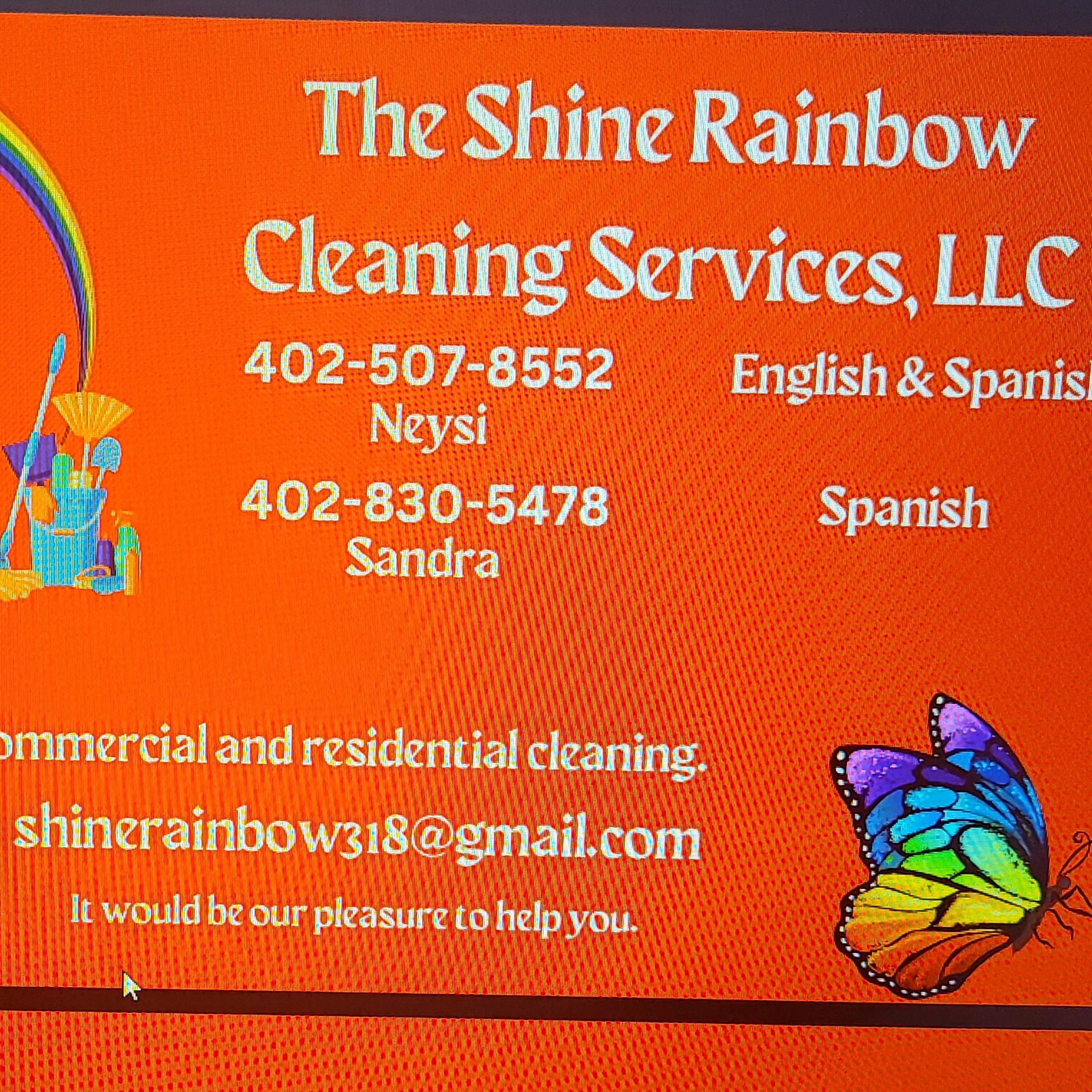 The Shine Rainbow Cleaning Services, LLC logo