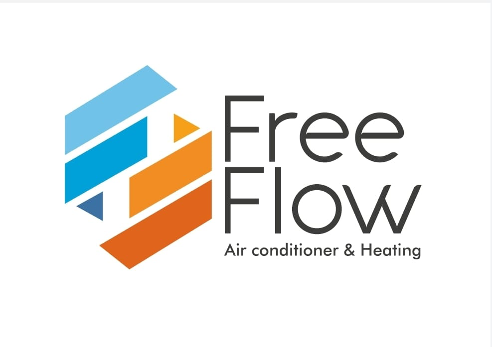Free flow air conditioning logo