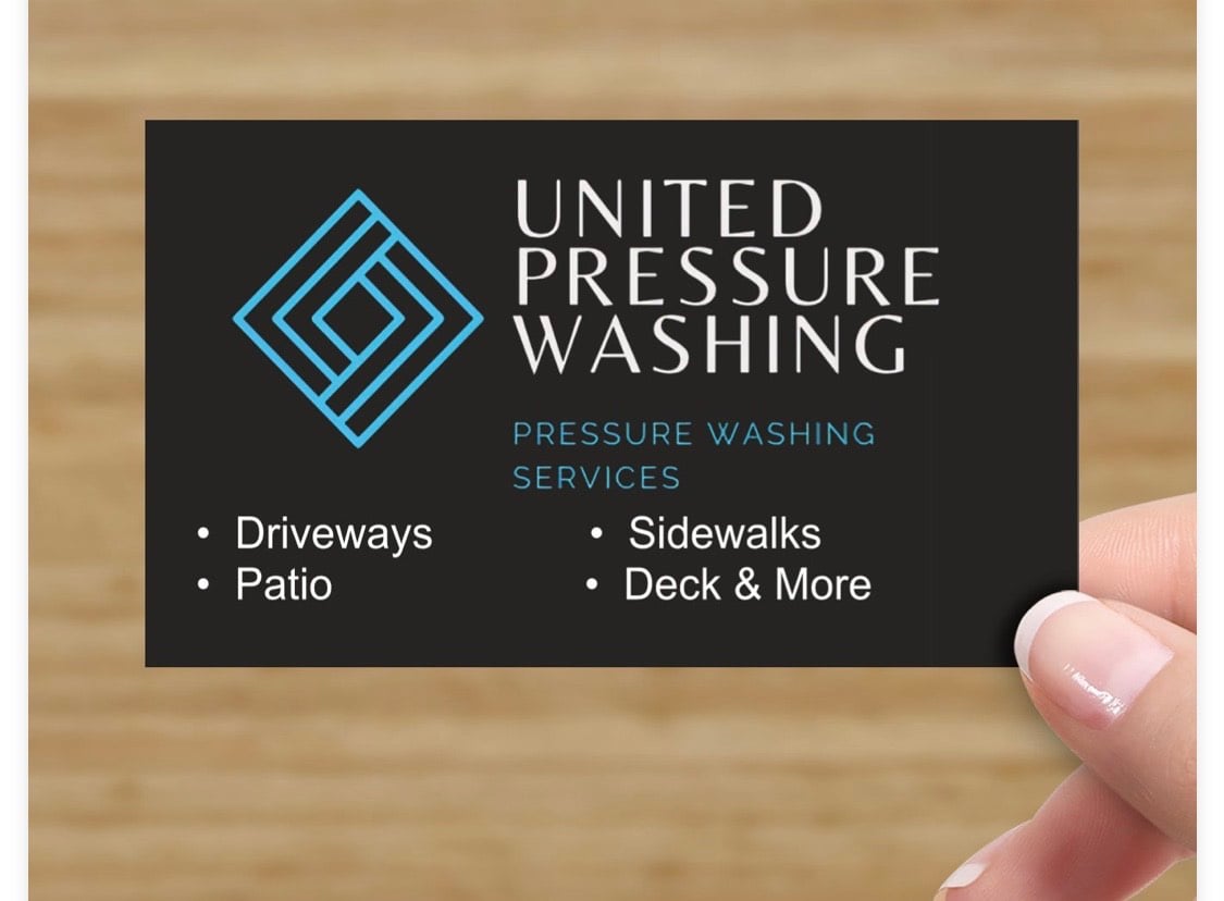 United pressure washing logo