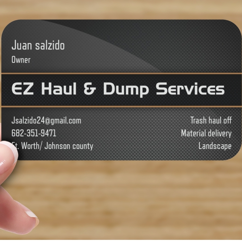 EZ HAUL & DUMP SERVICES logo