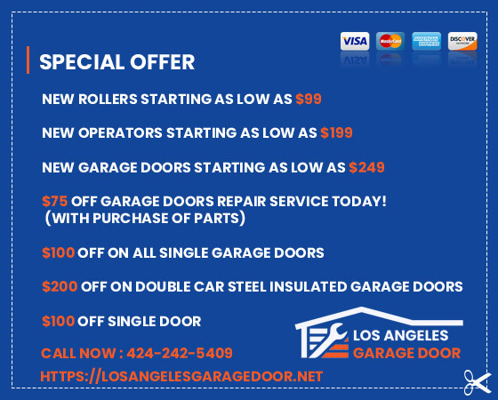 LOS ANGELES CA GARAGE DOOR logo