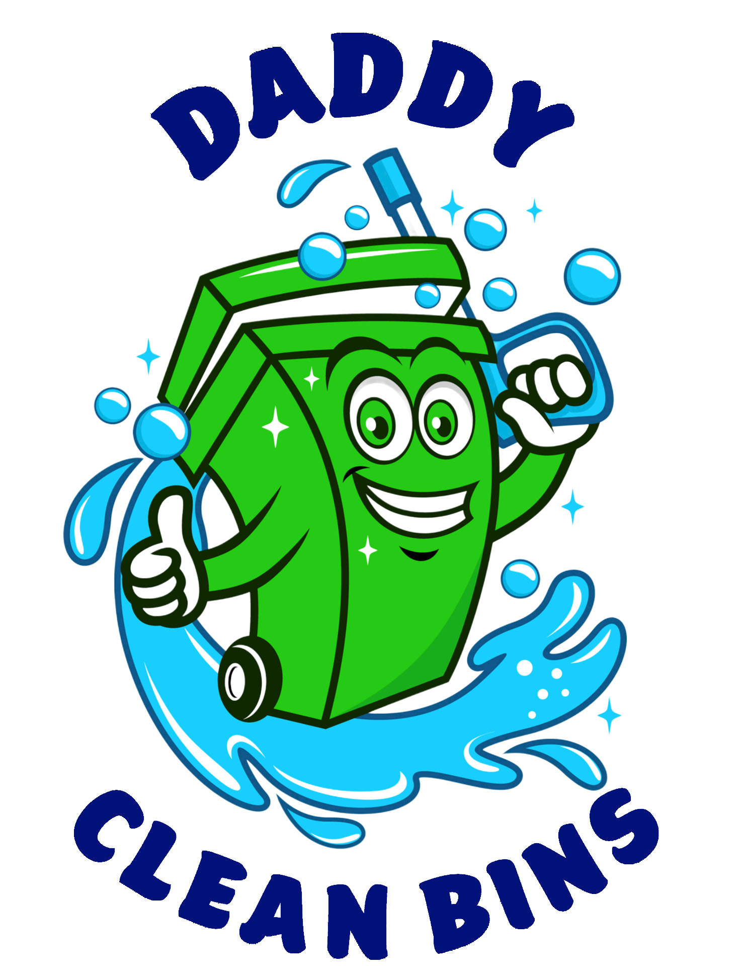 Daddy Clean Bins logo