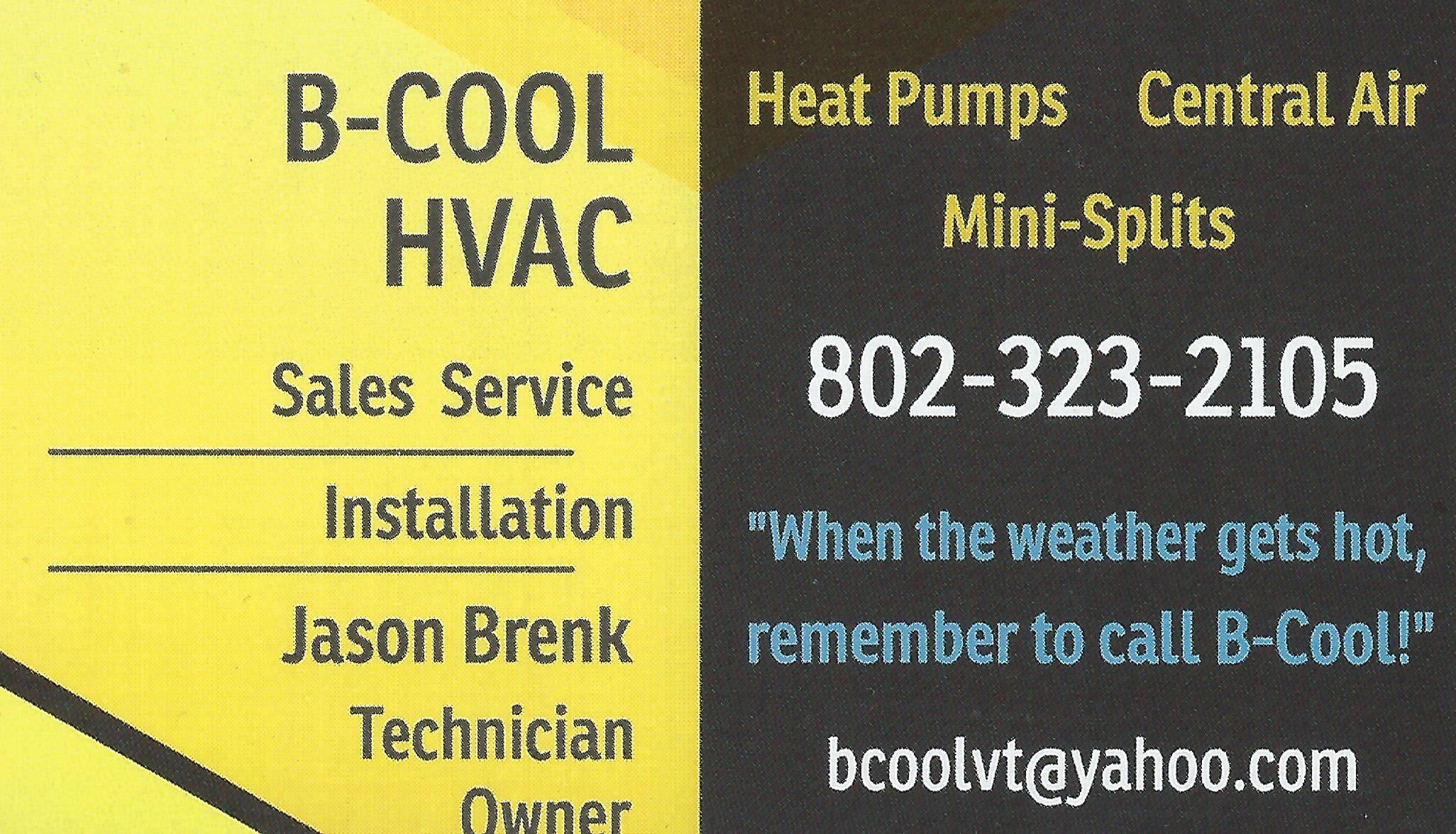 B-Cool HVAC LLC logo