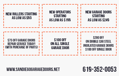 Logo for San Diego CA Garage Doors