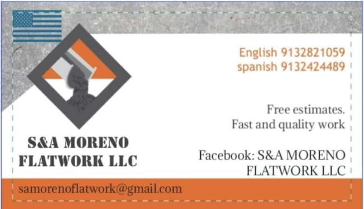 S&A Moreno Flatwork LLC logo