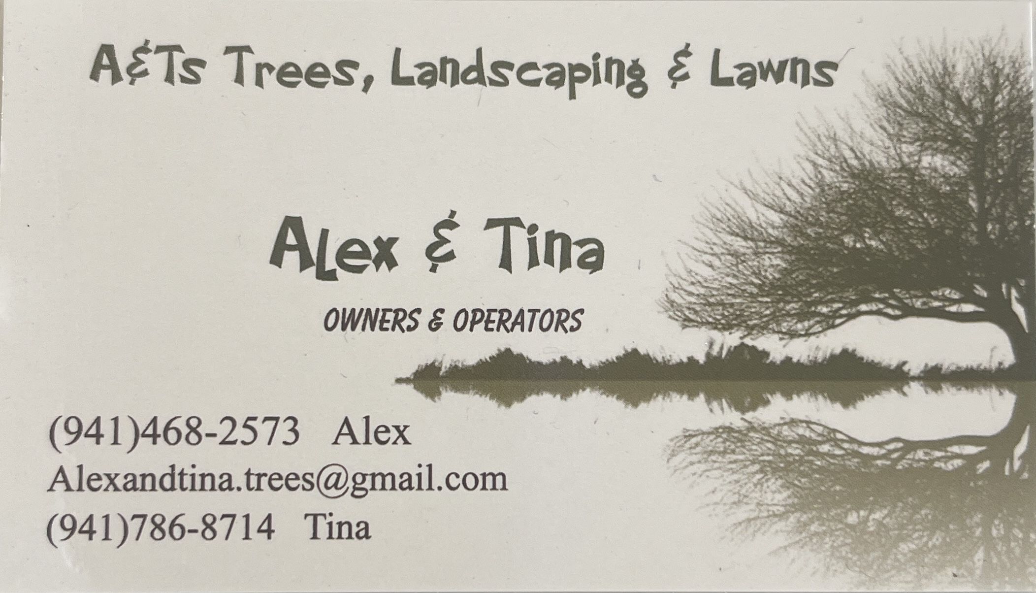 A&T Lawns, Landscaping & Trees LLC logo